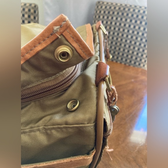 Vintage Hartmann Nylon/Leather Unisex Duffle Bag - Picture 10 of 13